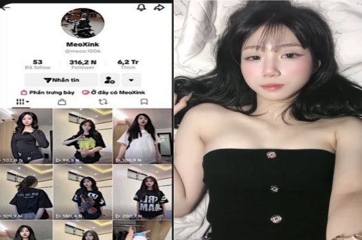 Clip sex Tiktoker Hà Meo Meoxink đầy sex